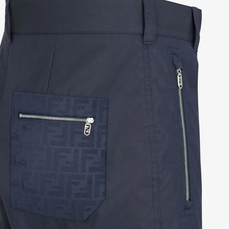 FENDI O'Lock Straight Leg Trousers-3