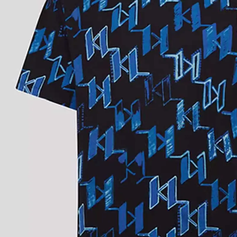 KARL LAGERFELD T Shirt Men's Blue-5