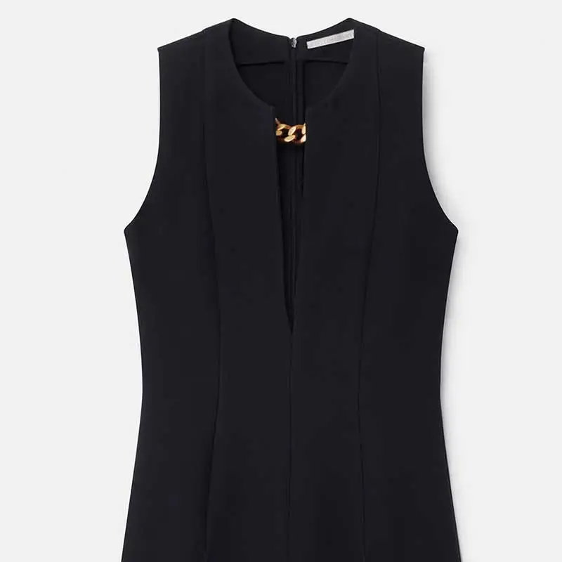 Stella McCartney Chain Embellished Sleeveless Jumpsuit-1