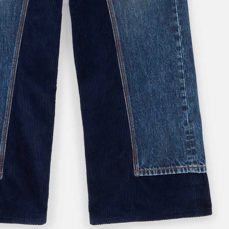 Stella McCartney High Rise Panelled Jeans-1