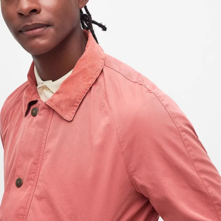 BARBOUR SS24 Jackets Coats Unisex Pink-4