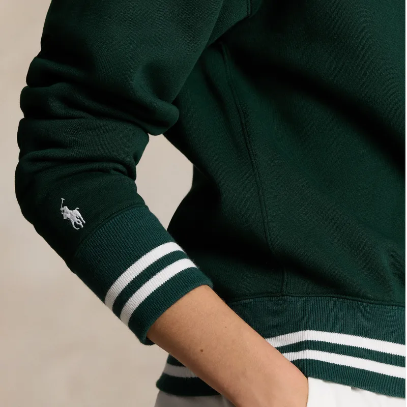 Polo Ralph Lauren Wimbledon Tennis Open Collection SS24 Sweatshirt Women's Moss Agate-4