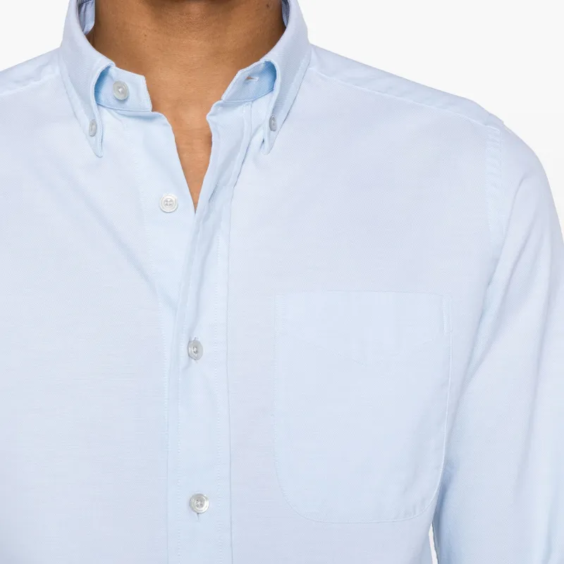 TOM FORD Button down Collar Cotton Shirt-4