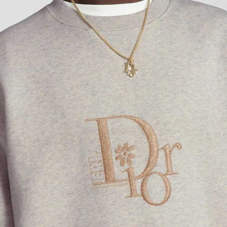 DIOR X Erl Oversized Sweatshirt-5