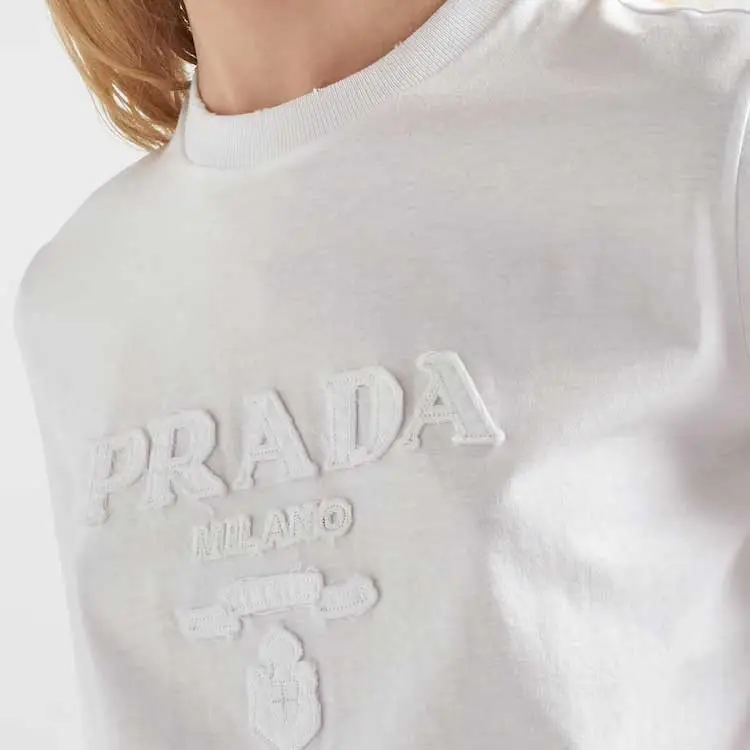 PRADA T Shirts Women's White-5