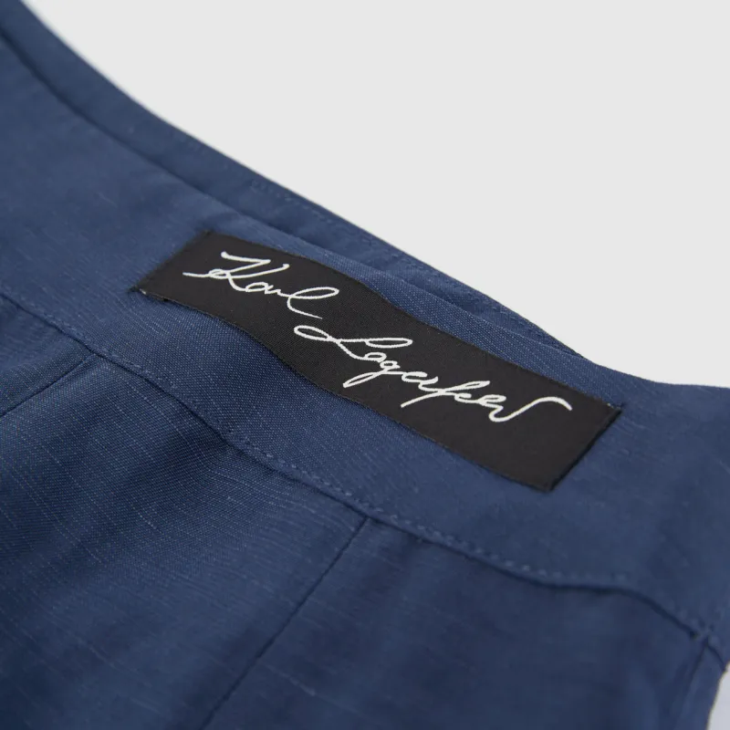 KARL LAGERFELD Casual Long Skirt Women's Marine Blue-2