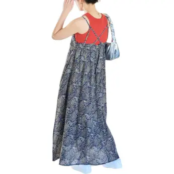 FREAK'S STORE Slip Dress Women's Marine Blue