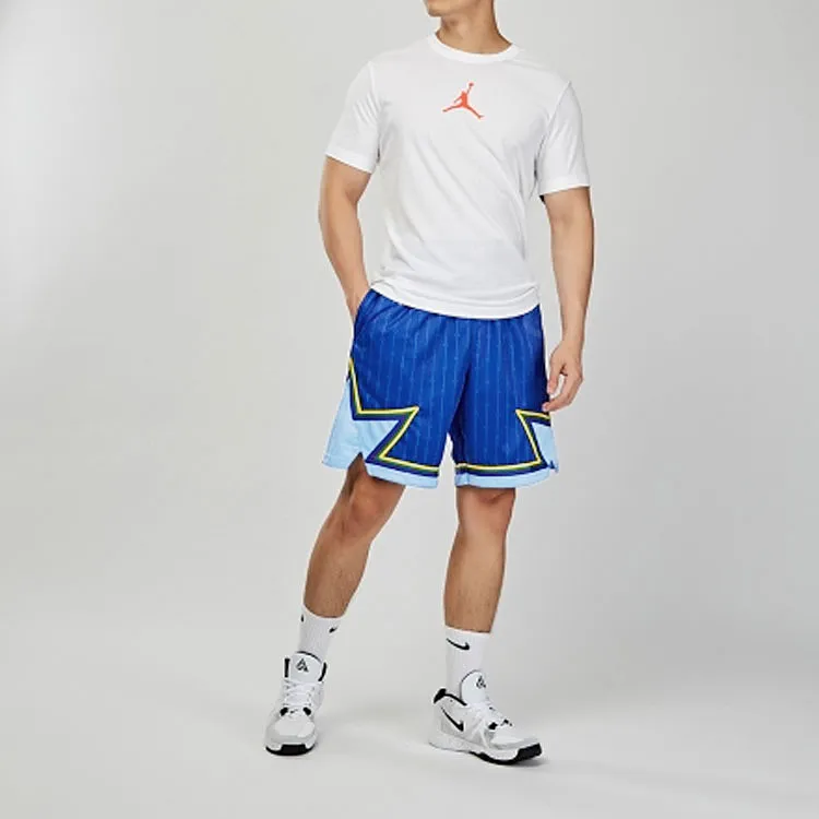 Jordan Casual Shorts Men's Blue-2