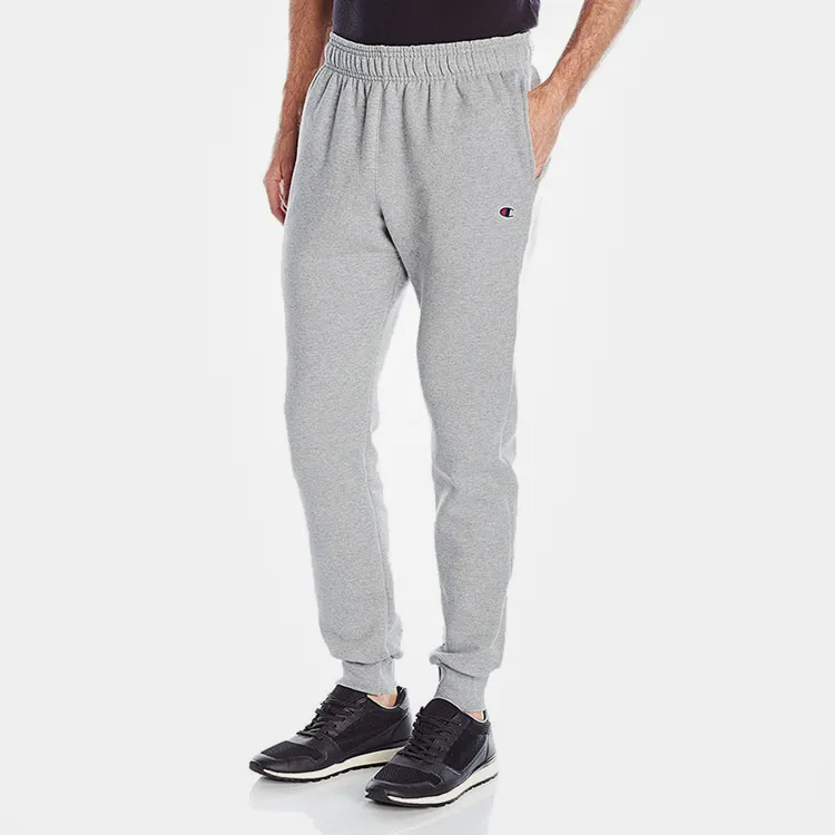 Champion Knitted Sweatpants US Version Men's Light Gray-2
