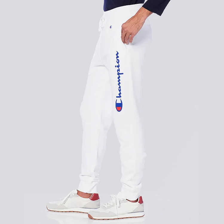 Champion Sports Pants Japan Version Unisex White-3