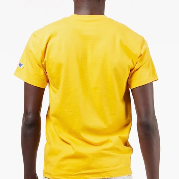 Champion T Shirt US Version Unisex Gold-3