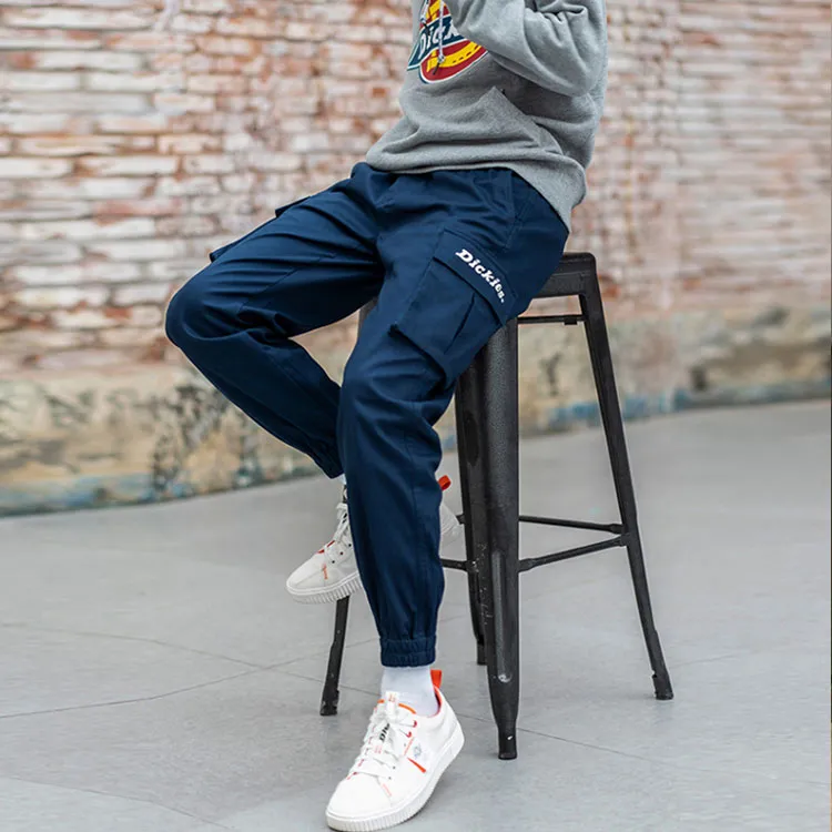 Dickies Casual Pants Unisex Dark Navy Blue-3