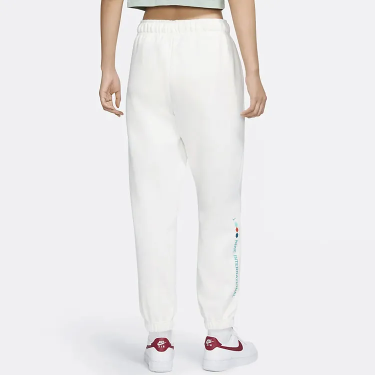 Nike CNY Collection Knitted Sweatpants Women's White-3