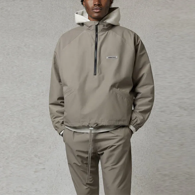 Fear Of God Essentials FW20 Jacket Unisex Cement-2