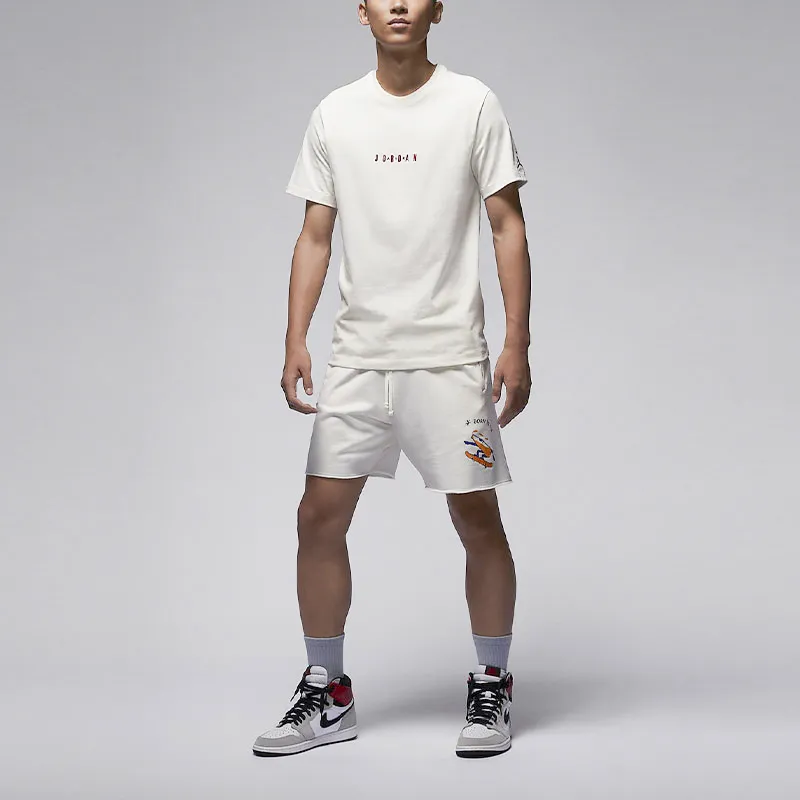 Jordan T Shirt Men's Sail White-2
