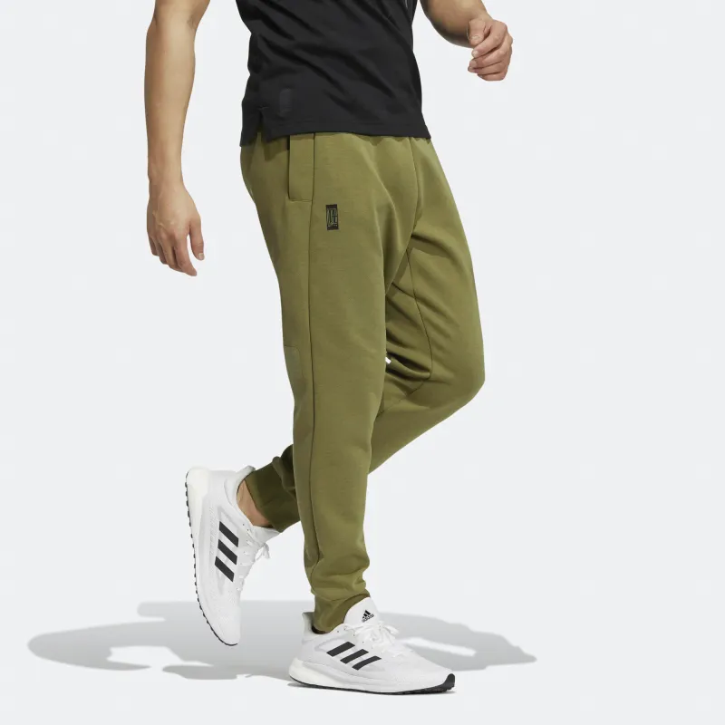 Adidas Knitted Sweatpants Men Green-3