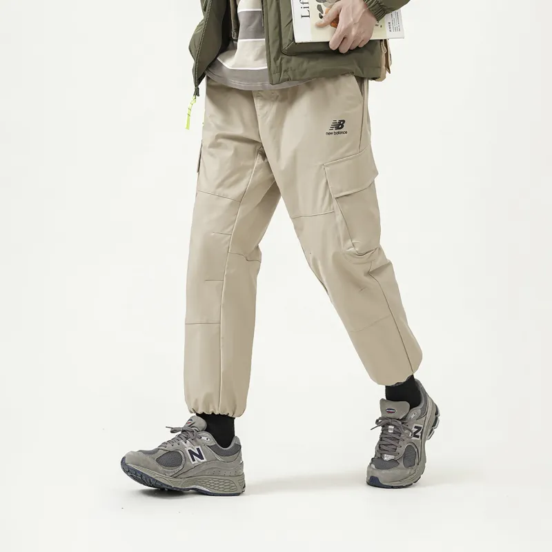 New Balance Classic Cargo Knitted Sweatpants Men's Khaki-4