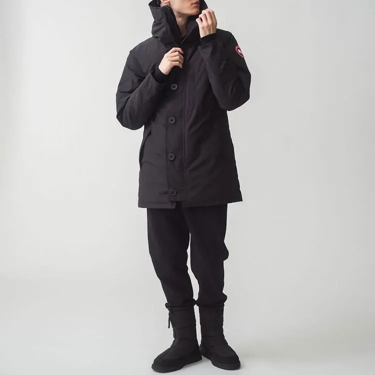 Canada Goose Down Jacket Men's Black-3