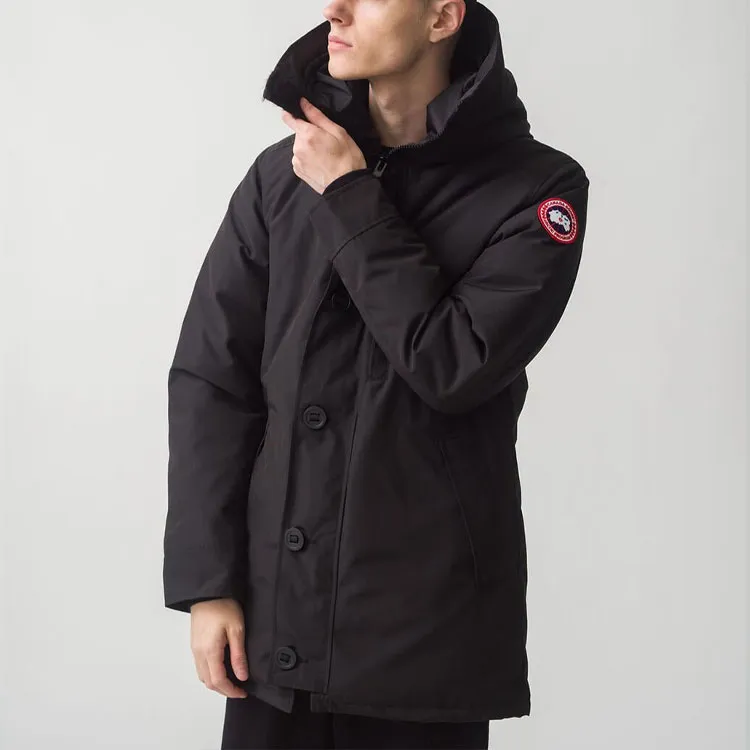 Canada Goose Down Jacket Men's Black-6