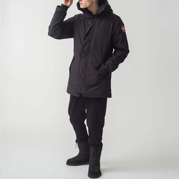 Canada Goose Down Jacket Men's Black-2