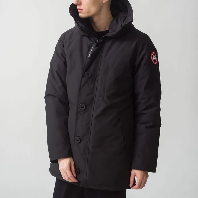 Canada Goose Down Jacket Men's Black-4