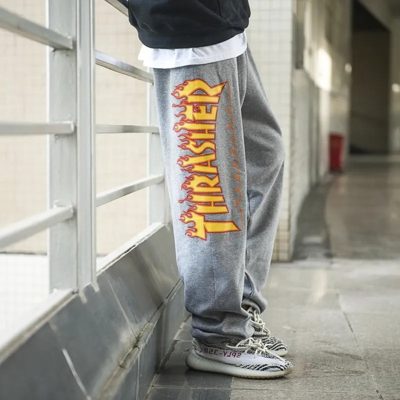 Thrasher Knitted Sweatpants Unisex-4