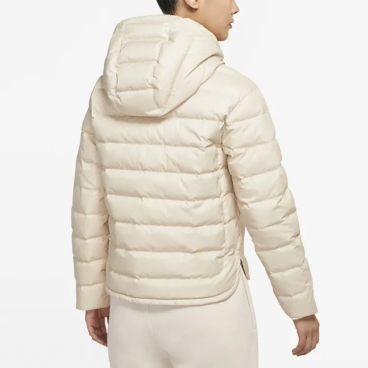 Nike Down Jackets Women's Beige-3