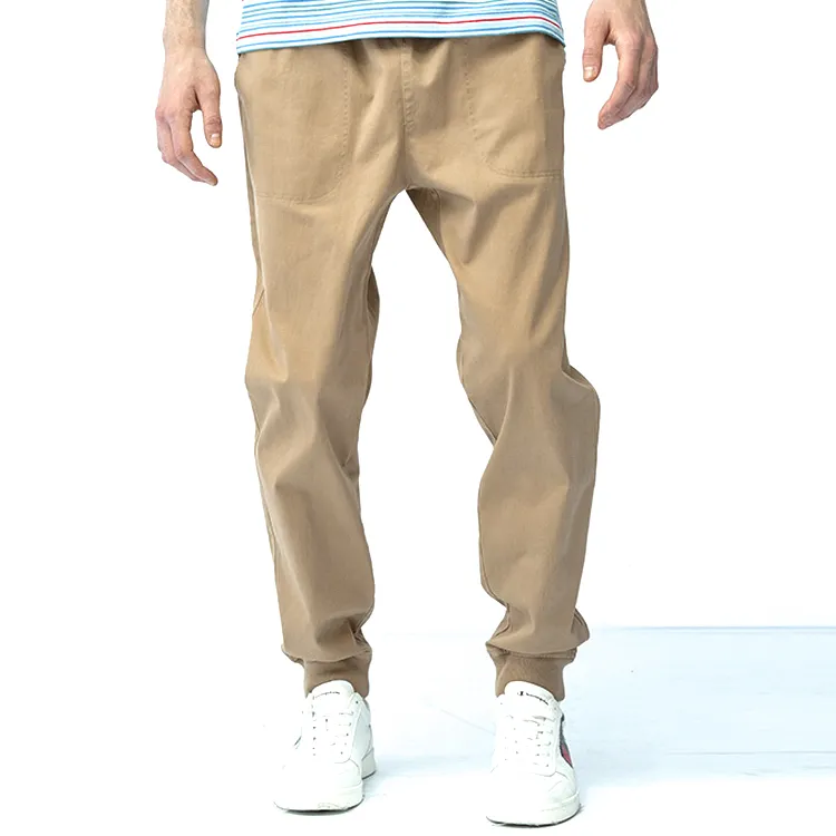 Champion Sports Pants Japan Version Men's Khaki-5