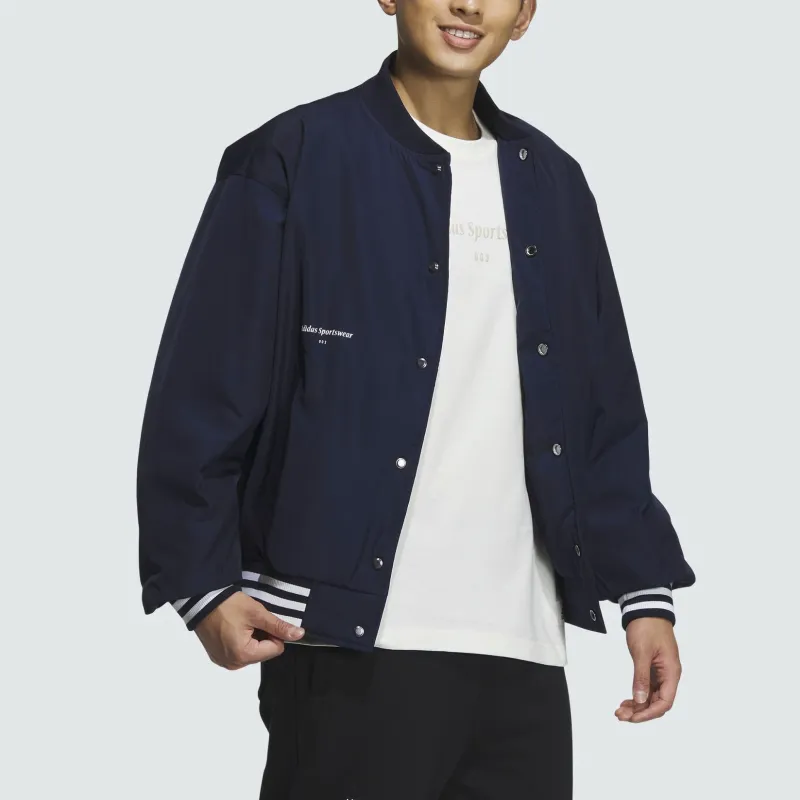 Adidas Puffer Jackets Men Legend Ink/White-3