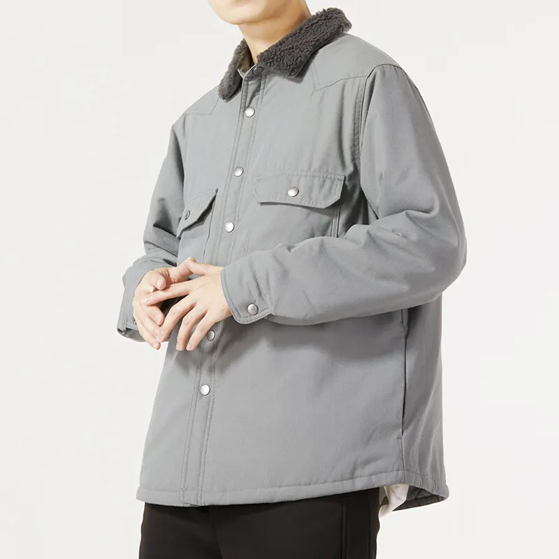 Nike Puffer Jackets Men Steel Blue-3