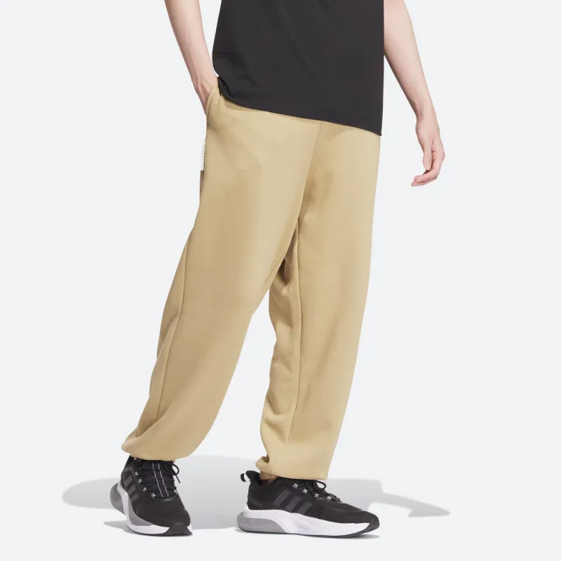 Adidas Knitted Sweatpants Unisex Light Khaki-5