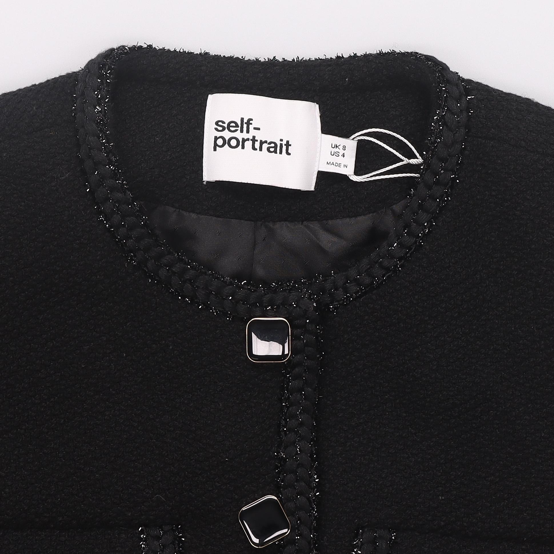 【関税&送料込】Self-portrait Jackets Black Self-portrait Jackets Women's Black - POIZON