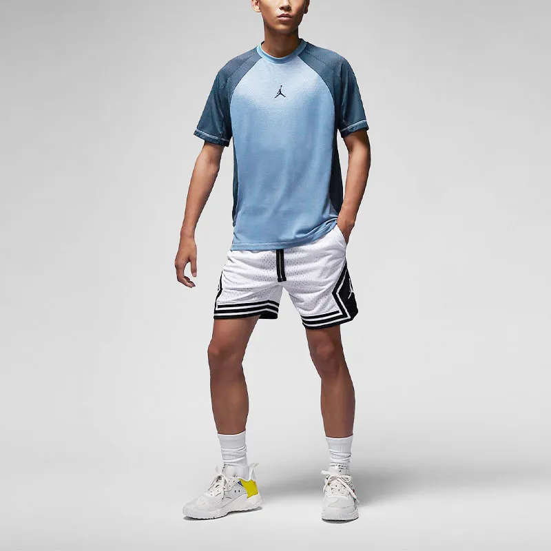 Jordan T Shirts Men Light Sapphire Blue-3