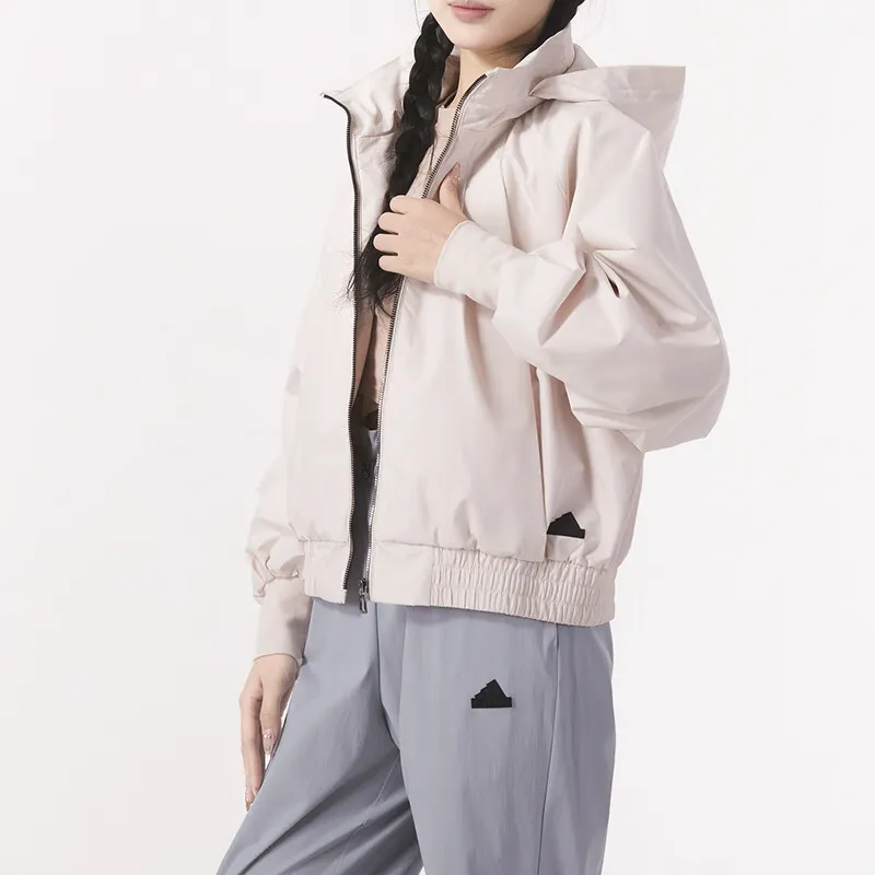 Adidas Jackets Coats Women's Gray Pink-2