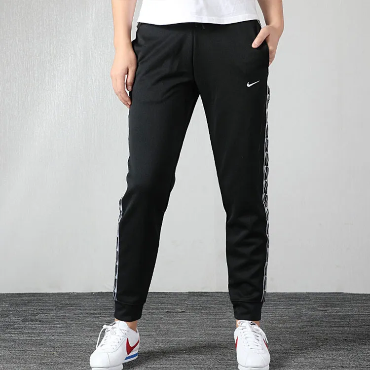 Nike Knitted Sports Pants Women's Black-3