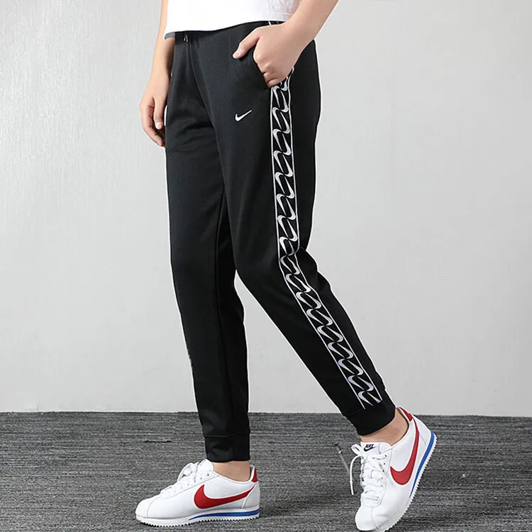 Nike Knitted Sports Pants Women's Black-4