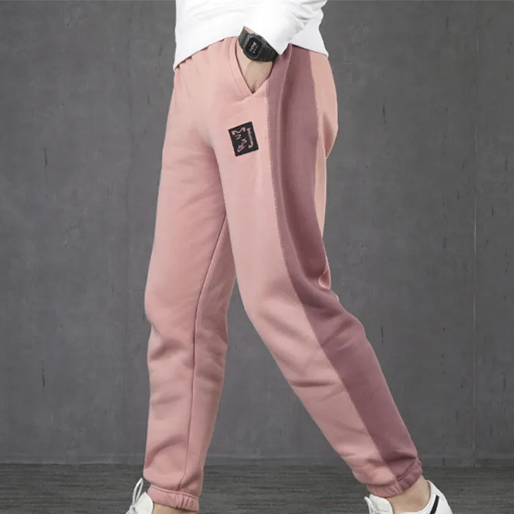 Jordan Knitted Sweatpants Men's Pink-4