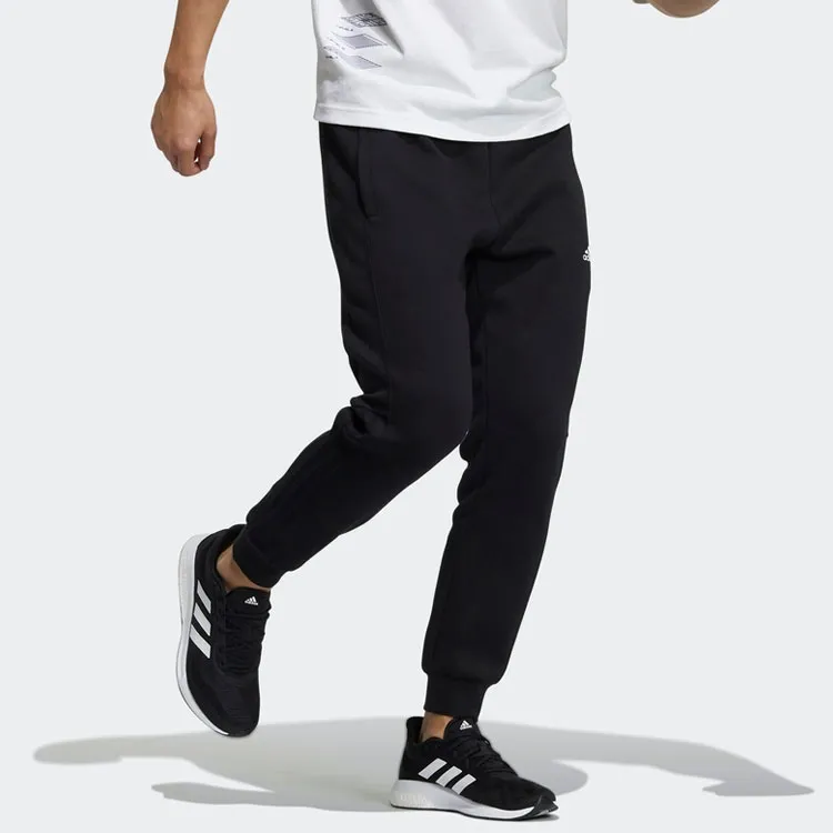 Adidas Knitted Sweatpants Men Black-3