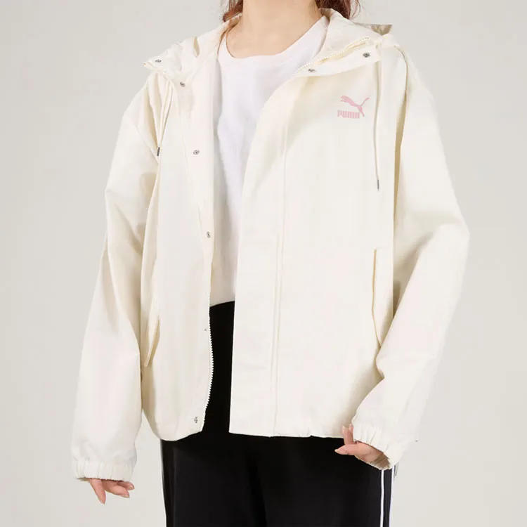 PUMA Jackets Women's White-2