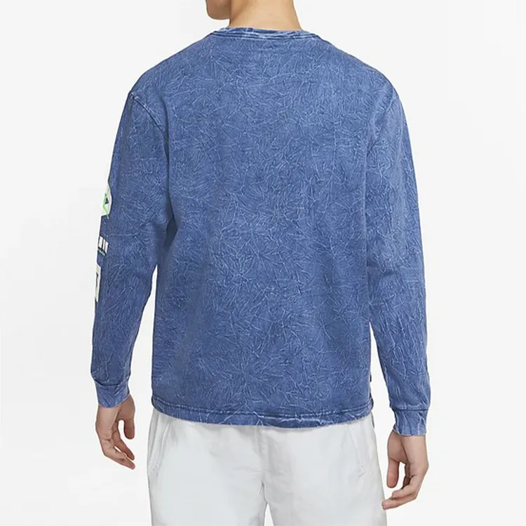 Jordan LEGACY AJ13 T Shirts Men Blue-4