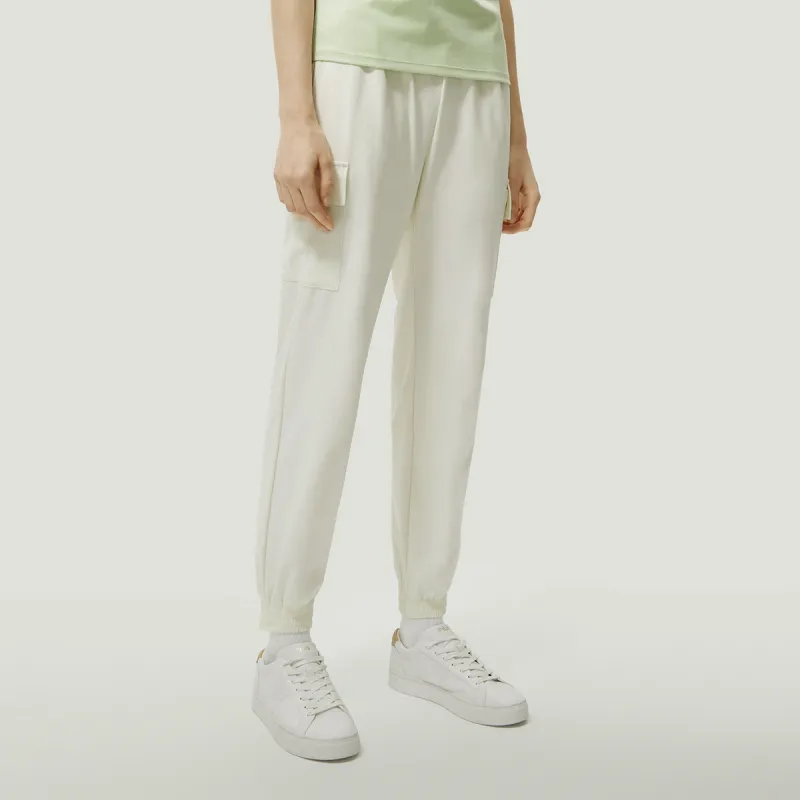 FILA Casual Pants Women's Standard White-4
