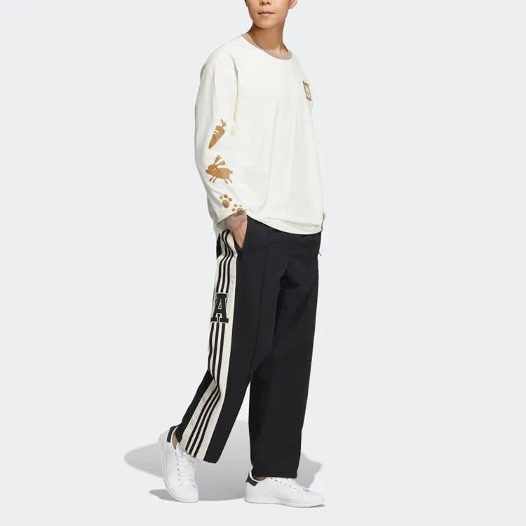Adidas Originals Casual Pants Men's Black-3