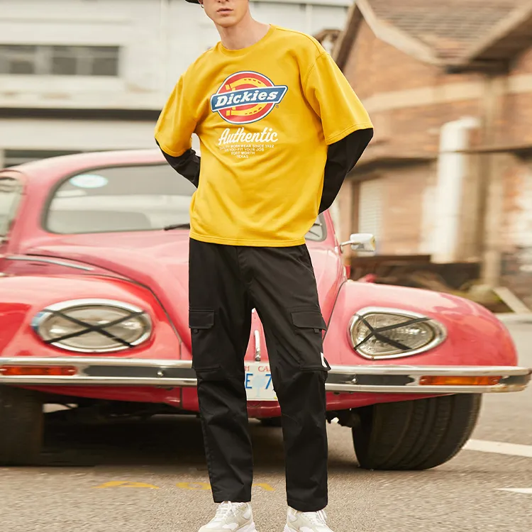 Dickies Sweatshirt Unisex Ginger Yellow-2