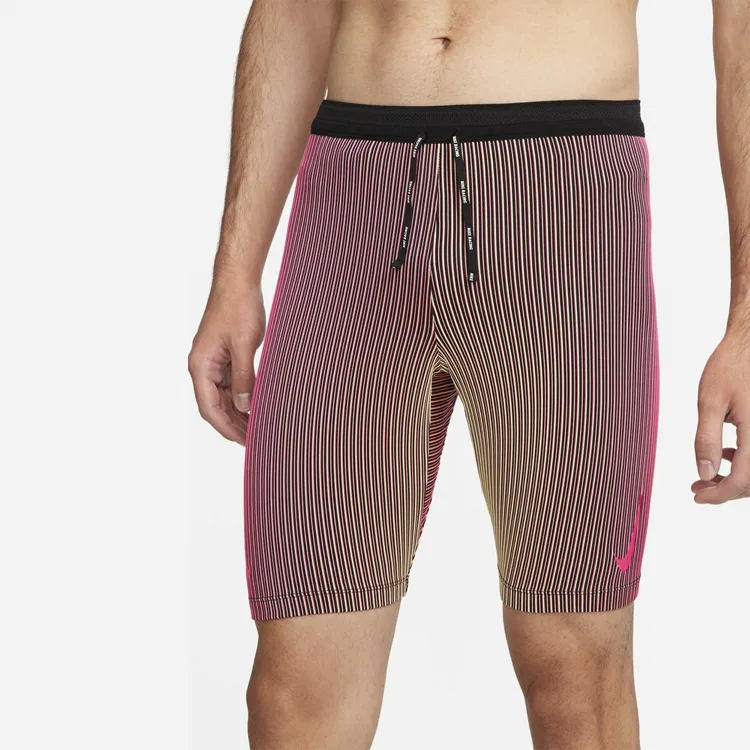 Nike Dri Fit Casual Shorts Men Pink Black-4