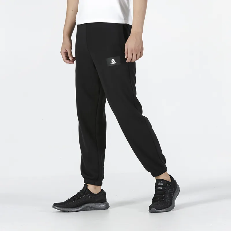 Adidas Knitted Sweatpants Men Black-3