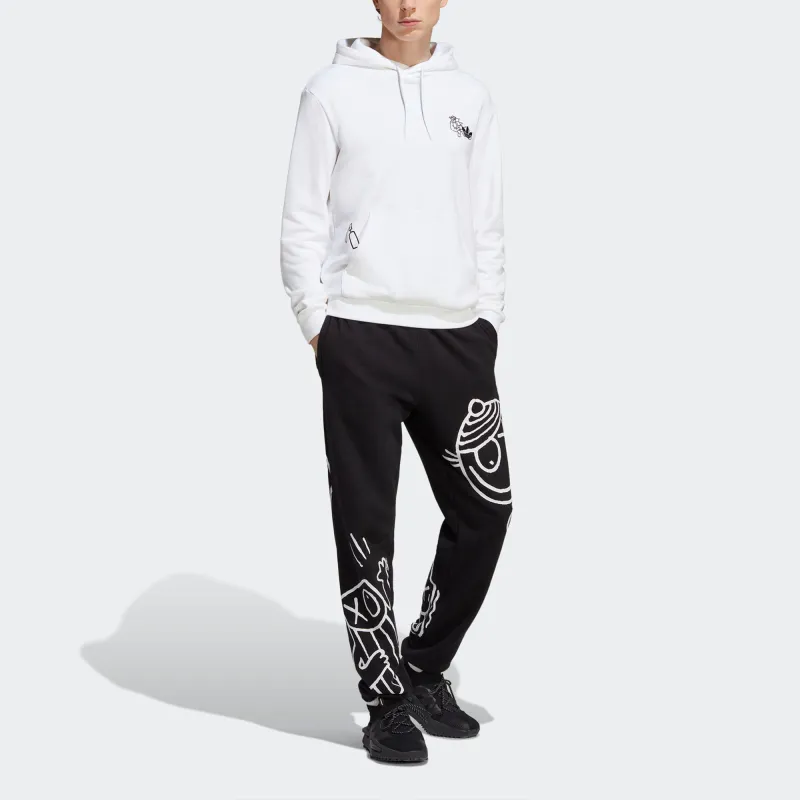 Adidas Originals MR.A SWEAT Knitted Sweatpants Men Black-3