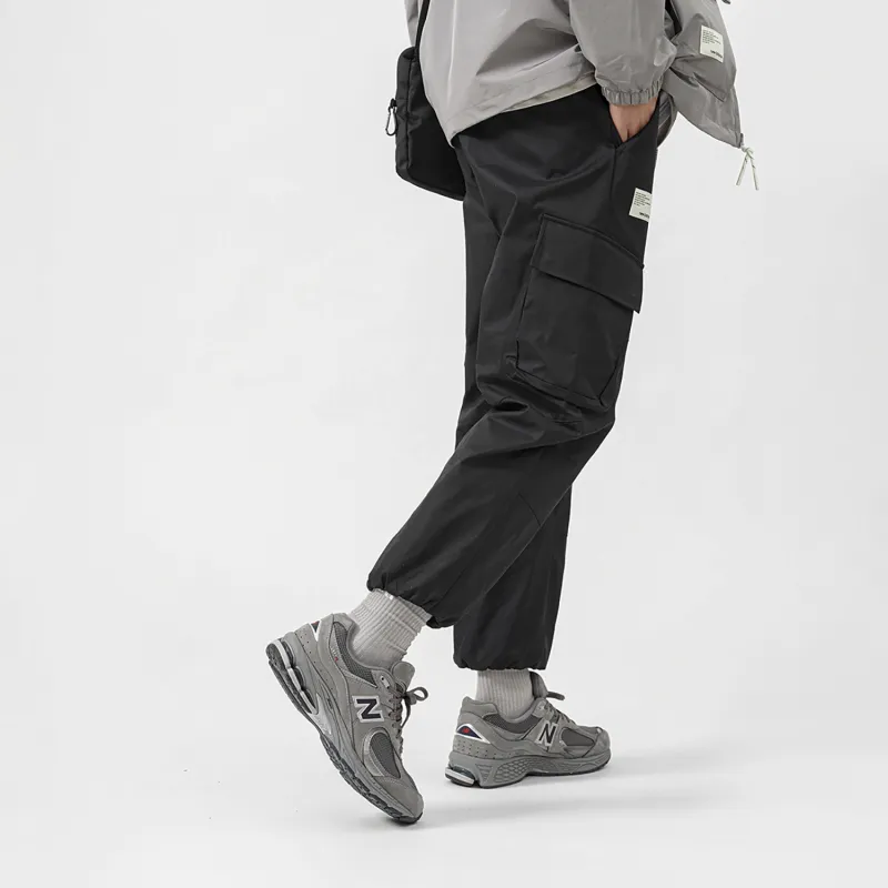 New Balance Knitted Sweatpants Men's Black-4