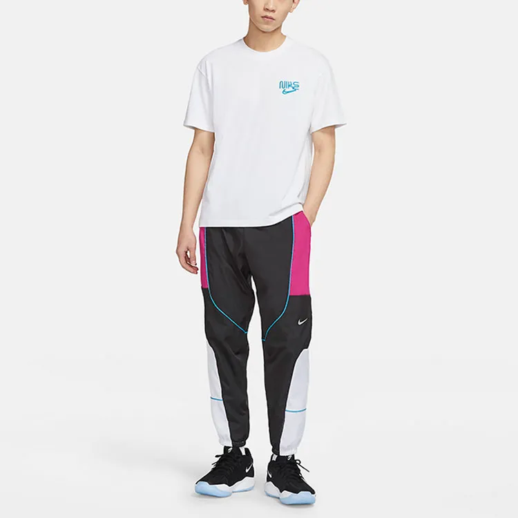 Nike Knitted Sweatpants Men Raspberry Red-2