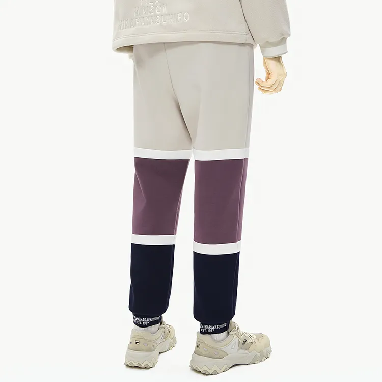 FILA x Mihara Yasuhiro Casual Pants Men's Cactus Gray Pink-3