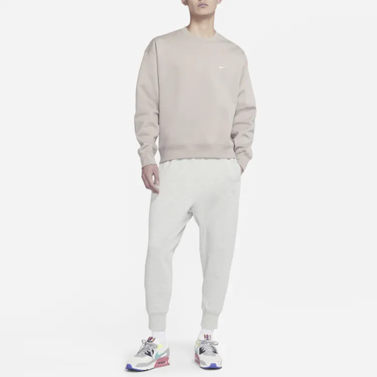 Nike Sweatshirts Men Malt Yellow-2